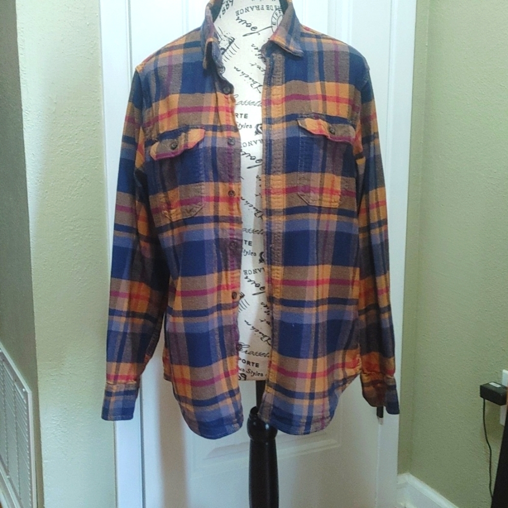 Men's Plaid Button Up - Picture 1 of 4